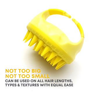 Alan Truman Scalp SOS Yellow Shampoo & Scalp Massage Brush - Alan Truman
