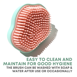 Alan Truman Super-soft Scalp Massage and Shampoo Brush for fine, fragile & damaged hair - Alan Truman
