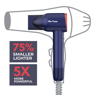 Alan Truman F09 Digital BLDC Motor Hair Dryer for everyday high-precision blow-drying & styling at home - Midnight Blue - Alan Truman