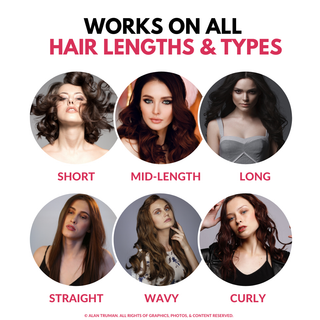 Alan Truman black brush for blow-drying