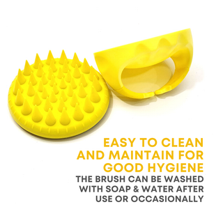 Alan Truman Scalp SOS Yellow Shampoo & Scalp Massage Brush - Alan Truman