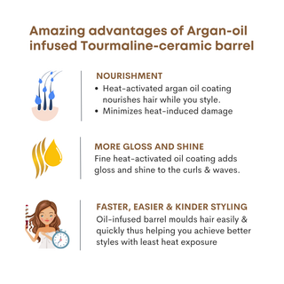 Buy - Alan Truman Gold X Large Conical Ceramic Curling Wand (38-25mm)