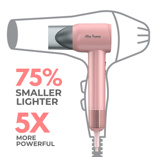 Alan Truman F09 Digital BLDC Motor Hair Dryer for everyday high-precision blow-drying & styling at home - Pastel Pink - Alan Truman