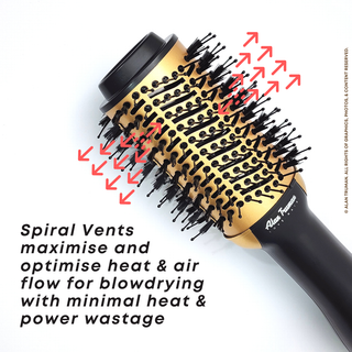 Easy blowout brush for everyday styling