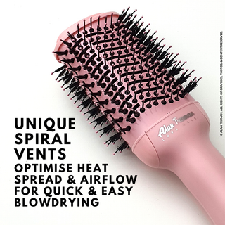 Alan Truman pastel pink hair tool