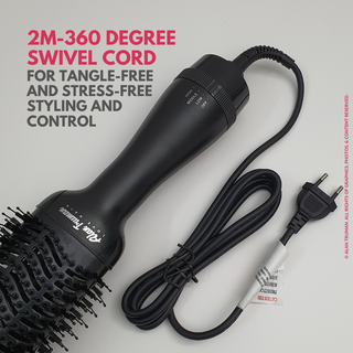 Alan Truman professional blow brush black