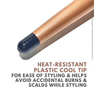 Alan Truman Argan Gold X Large Conical Curling Wand (38-25mm) - Alan Truman
