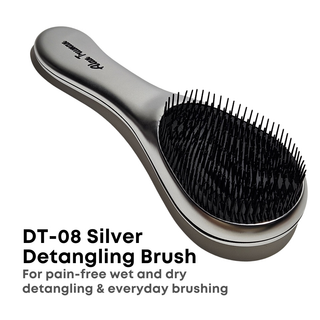 Alan Truman DT-08 Detangling Brush (Silver)