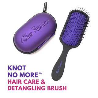 Buy  Alan Truman Knot No More Detangling & Hair Care Brush - Playful Purple
