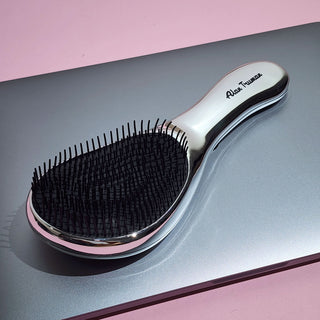 Alan Truman DT-08 Detangling Brush (Silver) - Alan Truman