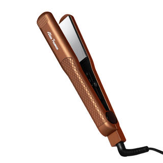 Alan Truman 6869 Super Glide 1.25 inch Wide Mirror Titanium Plates Hair Straightener
