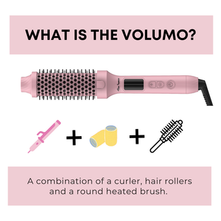 Buy - Alan Truman Volumo 38mm hair volumising, curling & waving brush for big blow-out-like volume - Alan Truman