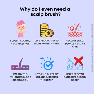 Alan Truman Scalp SOS Purple Shampoo & Scalp Massage Brush - Alan Truman