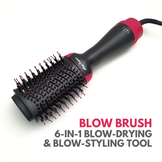 Pink Blow Brush by Alan Truman for smooth hair