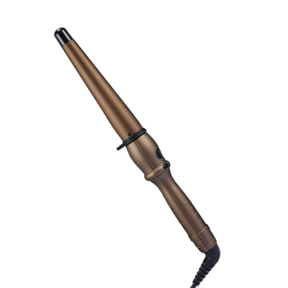 Alan Truman Gold Large Conical Tourmaline Ceramic Curling Wand - Alan Truman