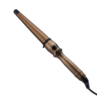 Alan Truman Gold Large Conical Tourmaline Ceramic Curling Wand - Alan Truman