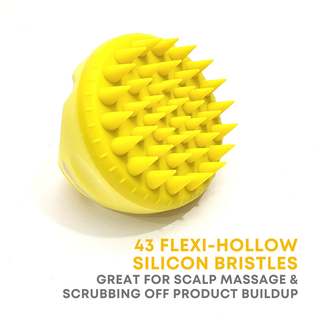 Alan Truman Scalp SOS Yellow Shampoo & Scalp Massage Brush - Alan Truman
