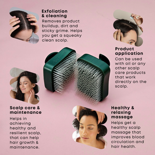 Shop - Alan Truman SCALP BAE Pre-shampoo & Intense Scalp Massage Brush
