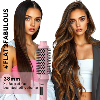 Buy - Alan Truman Volumo 38mm hair volumising, curling & waving brush for big blow-out-like volume - Alan Truman