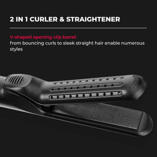 Shop - Alan Truman Airflow 2-in-1 Hair Curler & Straightener