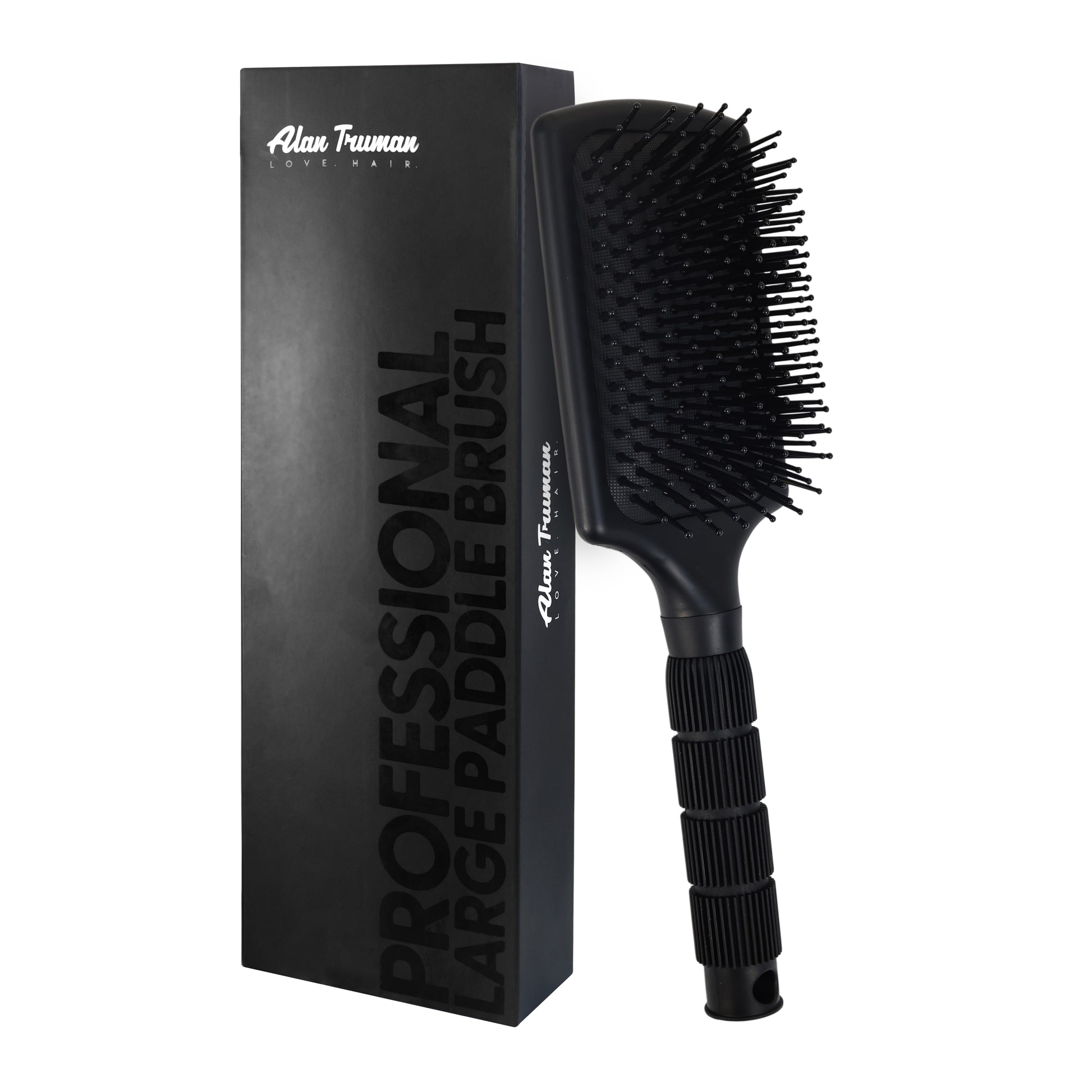 Alan Truman 100% Pure Nylon Bristle Paddle Brush