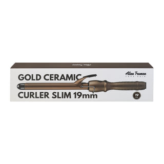 Alan Truman Gold Ceramic Curler - 19mm