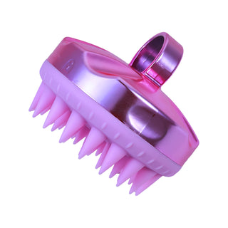 Alan Truman Scalp SOS Metallic Pink Shampoo & Scalp Massage Brush