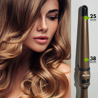 Buy - Alan Truman Gold X Large Conical Ceramic Curling Wand (38-25mm)