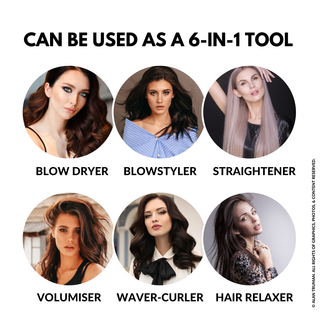 Pink Blow Dryer Brush for styling hair