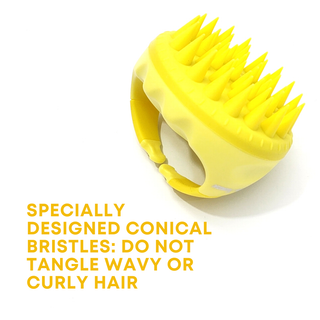 Alan Truman Scalp SOS Yellow Shampoo & Scalp Massage Brush - Alan Truman
