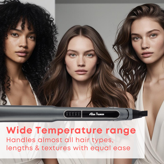 Buy - Alan Truman Glazed Mirror Titanium Hair Straightener