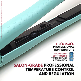 Buy - Alan Truman Green Tourmaline Ceramic Hair Straightener - Alan Truman