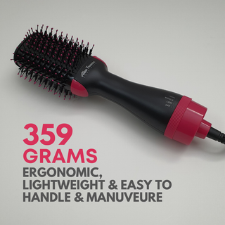 Lightweight pink blow brush by Alan Truman