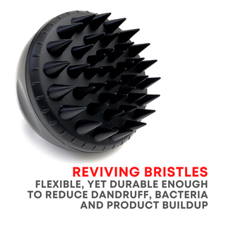 Alan Truman Scalp SOS Black Shampoo & Scalp Massage Brush - Alan Truman