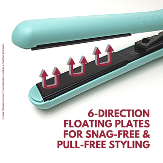 Buy - Alan Truman Green Tourmaline Ceramic Hair Straightener - Alan Truman