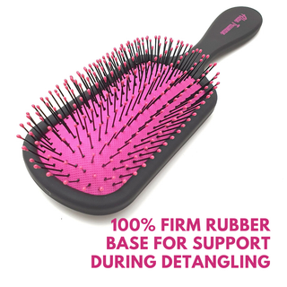 Shop - Alan Truman Knot No More Detangling & Hair Care Brush - Pink Hot Glare