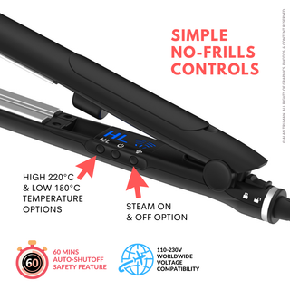 buy - Alan Truman K6 Steam Infusion Straightener (Multi Styler) - Alan Truman
