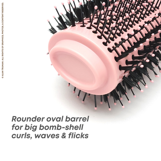 Alan Truman Pastel Pink Compact Blow Dryer Brush - Alan Truman