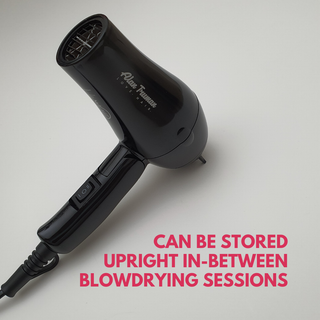 Alan Truman Black Mini Hair Dryer (1100 Watts DC Motor) - Alan Truman