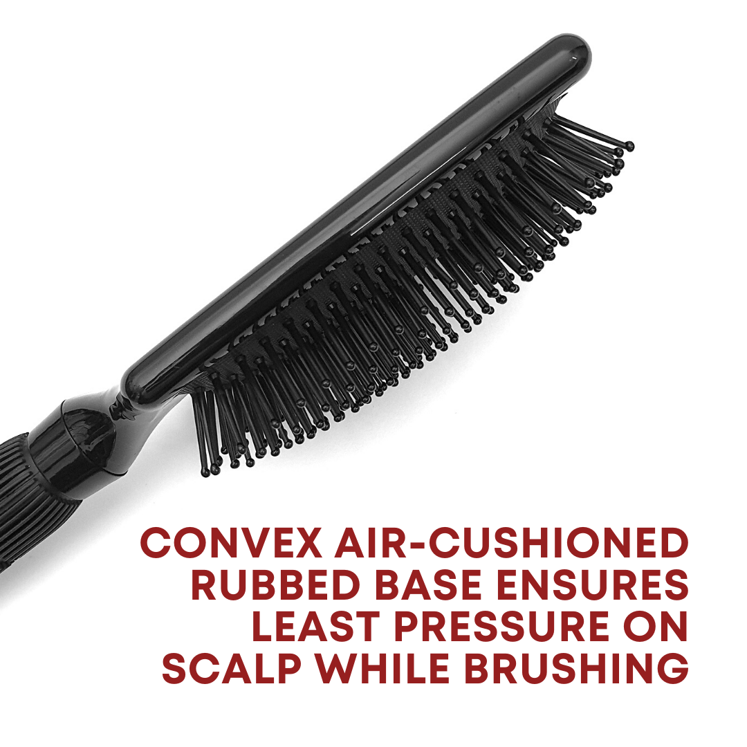Alan Truman 100% Pure Nylon Bristle Paddle Brush - Alan Truman