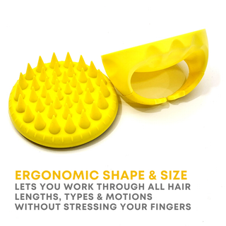 Alan Truman Scalp SOS Yellow Shampoo & Scalp Massage Brush - Alan Truman