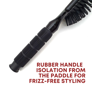 Alan Truman 100% Pure Nylon Bristle Paddle Brush - Alan Truman