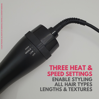 Alan Truman blow-dry brush black