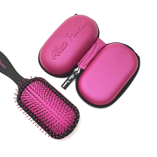 Shop - Alan Truman Knot No More Detangling & Hair Care Brush - Pink Hot Glare