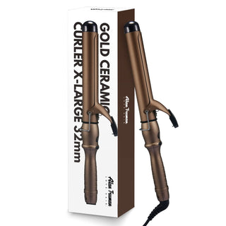 Alan Truman 32mm Gold Tourmaline Ceramic Hair Curler - Alan Truman
