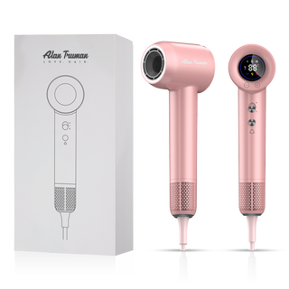 Alan Truman F09 Digital BLDC Motor Hair Dryer for everyday high-precision blow-drying & styling at home - Pastel Pink - Alan Truman