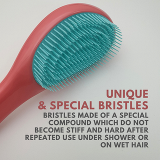Alan Truman DT-02 Detangling Brush (Pink Blue) - Alan Truman