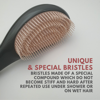 Alan Truman DT-01 Detangling Brush (Grey Pink) - Alan Truman