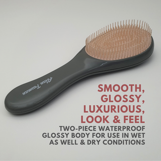 Alan Truman DT-01 Detangling Brush (Grey Pink) - Alan Truman