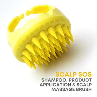 Alan Truman Scalp SOS Yellow Shampoo & Scalp Massage Brush - Alan Truman